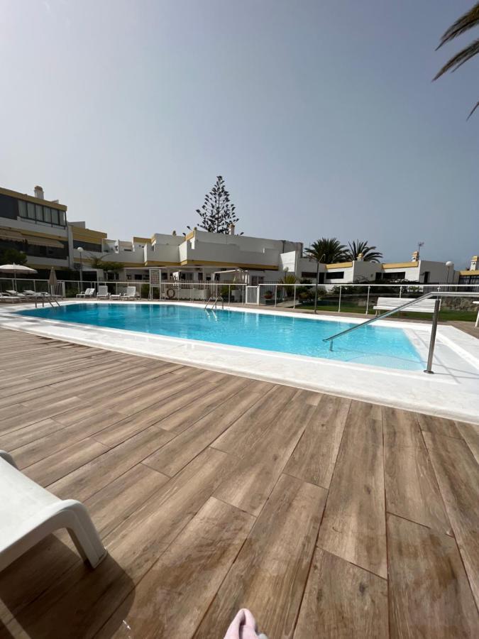 San Agustin,Close To The Beach With Pool ! San Bartolomé Ngoại thất bức ảnh